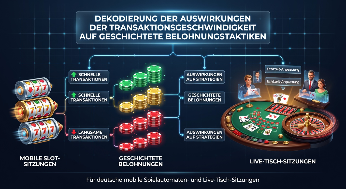 Darstellung mobiler Casino-Transaktionen mit Fokus auf Geschwindigkeit und Bonusstrukturen