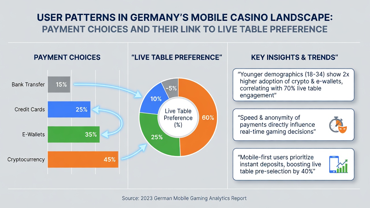 Live-Tischspiele mit mobilen Zahlungstransaktionen in deutschen Online-Casinos